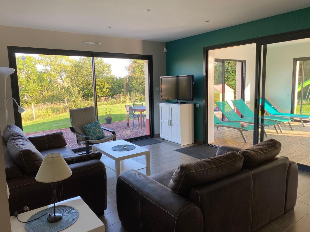 Piscine intérieure privée chauffée toute l'année à 29 Quiévrecourt Exterior foto