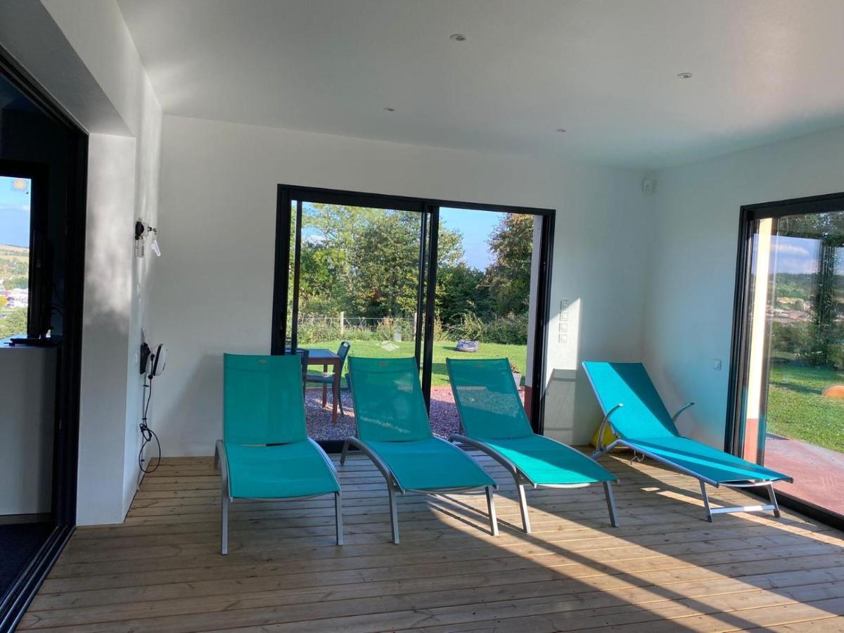 Piscine intérieure privée chauffée toute l'année à 29 Quiévrecourt Exterior foto